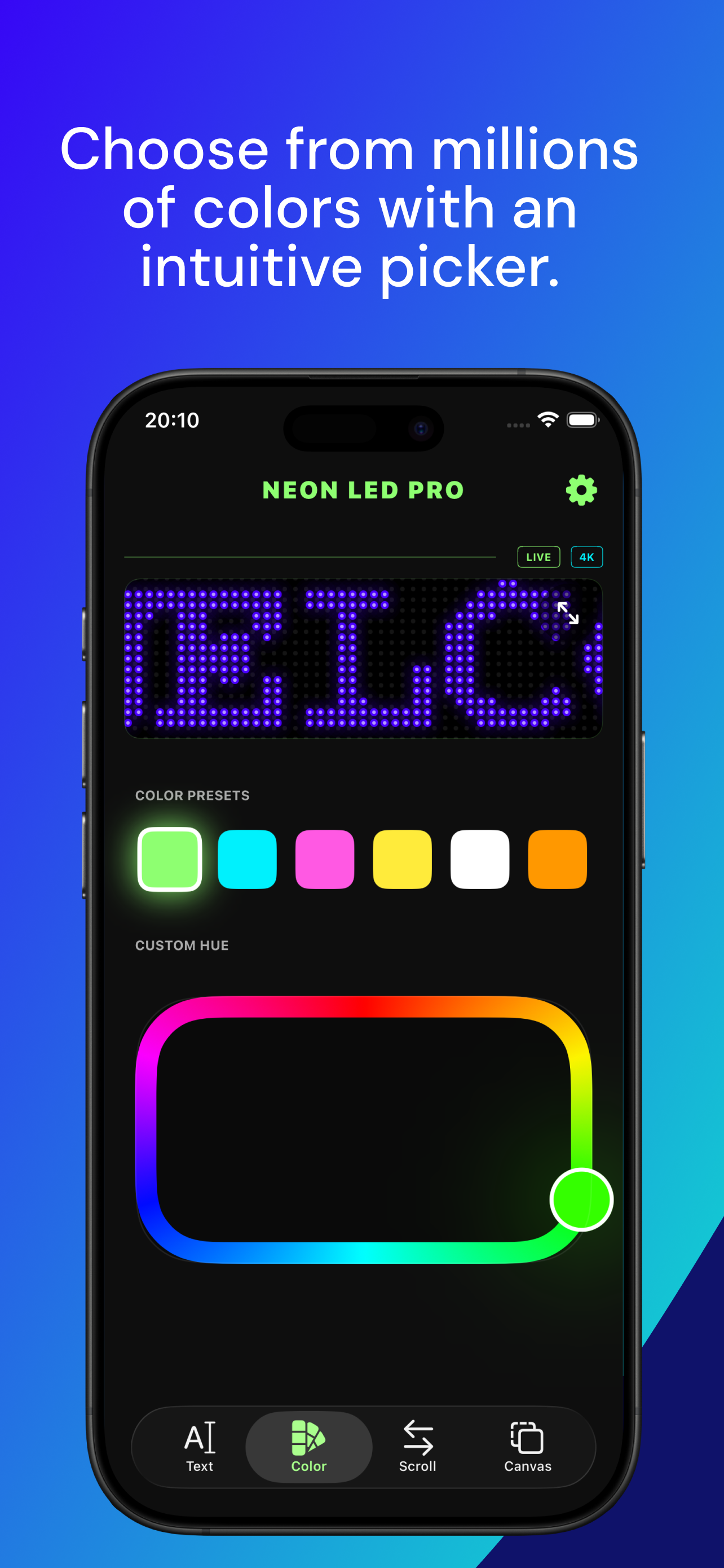 iPhone - Color picker